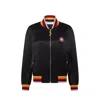 Casablanca Souvenir Masao San Bomber Jacket In Black