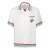 Casablanca Casa Way World Series Shirt In White