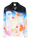 Casablanca Silk Print Shirt In Multi