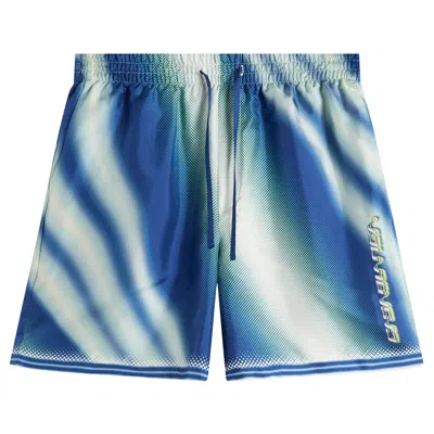 Pre-owned Casablanca Silk Shorts 'flaming Tennis Ball' | Multi-color | Men's Size M