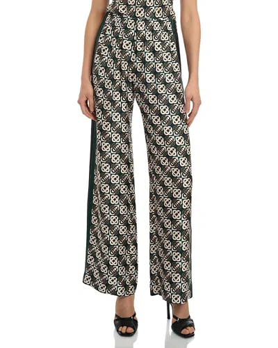 Casablanca Silk Trousers In Multi