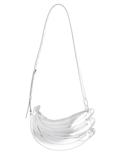 Casablanca Silver Banana Shoulder Bag