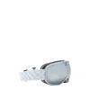 Casablanca Silver And White Acetate Ski Goggles In Blue