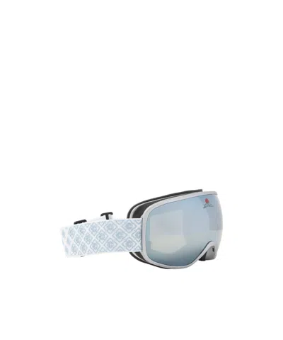 CASABLANCA MONOGRAM-STRAP SKI GOGGLES