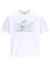 Casablanca Ski Printed T-shirt In White