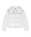 Casablanca Ski Ripstop Down Puffer Jacket In White