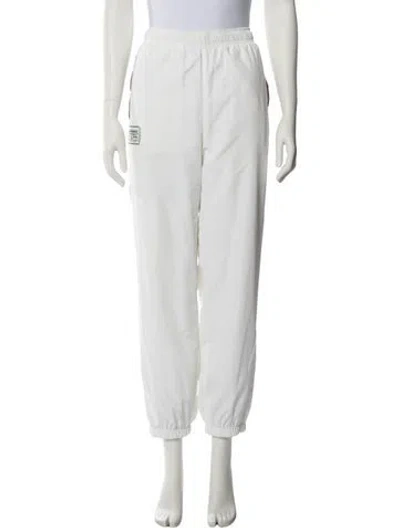 Pre-owned Casablanca Skinny Leg Pants In White