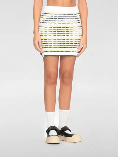 CASABLANCA SKIRT CASABLANCA WOMAN COLOR WHITE,H33423001