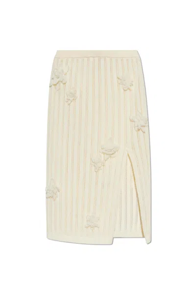 CASABLANCA CASABLANCA SKIRT WITH PATCHES
