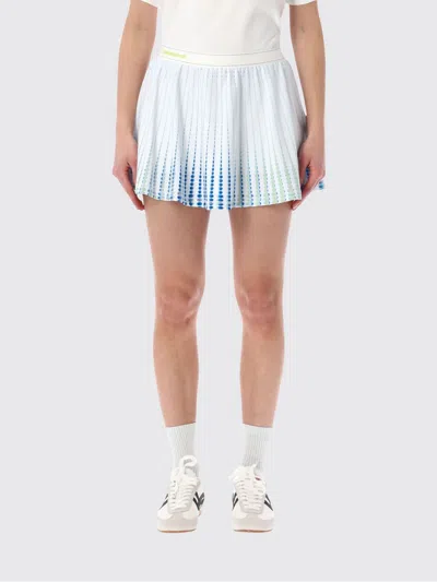 Casablanca Chic Gradient Mini Skirt In White