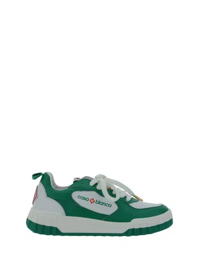 Casablanca Sneakers The Court In Green/white