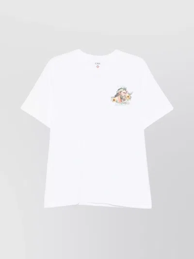 Casablanca Sport Celebration Graphic Print Crew Neck