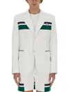Casablanca Tailored Sport Jacket Featuring Button Detailing In Multicolour