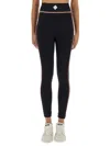 Casablanca Women Sports Leggings In Black