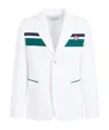 Casablanca Tailored Sport Jacket Featuring Button Detailing In White