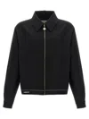 Casablanca Cropped Wool Jacket With Classic Collar