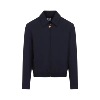 Casablanca Sports Tailoring Jacket In Blue