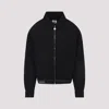 Casablanca Tailored Wool Jacket With Contrasting Logo In Black