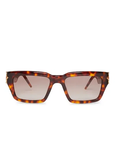 CASABLANCA SQUARE-FRAME SUNGLASSES
