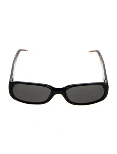 Pre-owned Casablanca Square Tinted Sunglasses In Brown