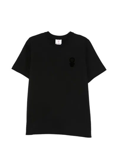 Casablanca Squash Logo Crew-neck T-shirt In Black