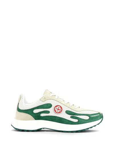Casablanca Stade Low-top-sneakers Mit Logo-patch In Multi