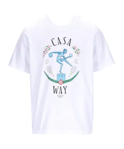 CASABLANCA CASABLANCA STATUE EN MARBRE T-SHIRT