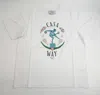 Casablanca Statue En Marbre-print Cotton T-shirt In White