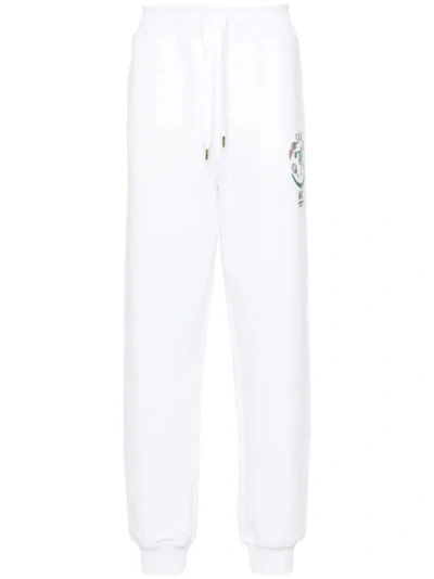 Casablanca Statue En Marbre Track Pants In White