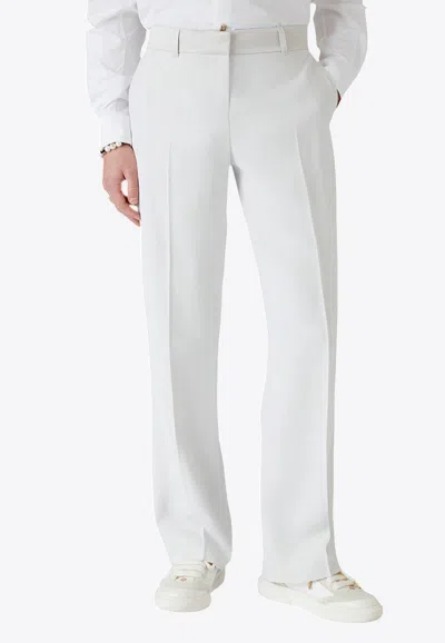Casablanca Straight-leg Chino Pants In Gray