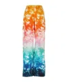 Casablanca Pants In Multicolor Silk