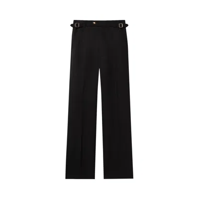 Pre-owned Casablanca Straight Leg Trousers With Side Adjusters 'black' | Men's Size 50