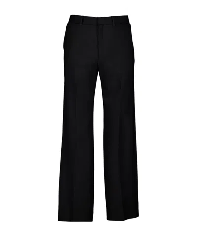 Casablanca Straight-leg Wool Trousers In Black