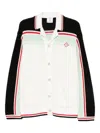 Casablanca Stripe-detail Cardigan In Multi