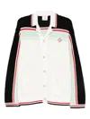 Casablanca Stripe-detail Cardigan
