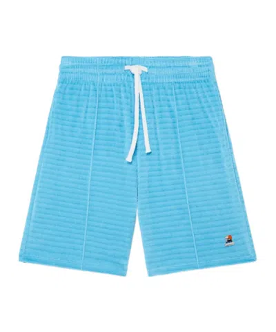 CASABLANCA STRIPED DRAWSTRING SHORTS