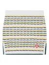 Casablanca Striped Knit Skirt In Gray