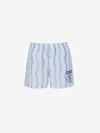 Casablanca Printed Swimshorts In Blue