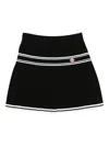 Casablanca Women Pleated Viscose Miniskirt In Black