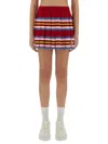 Casablanca Multicolor Flared Skirt