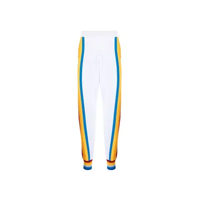 Casablanca Striped Track Pants Men In White