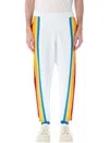 Casablanca Striped Track Pants Men In White