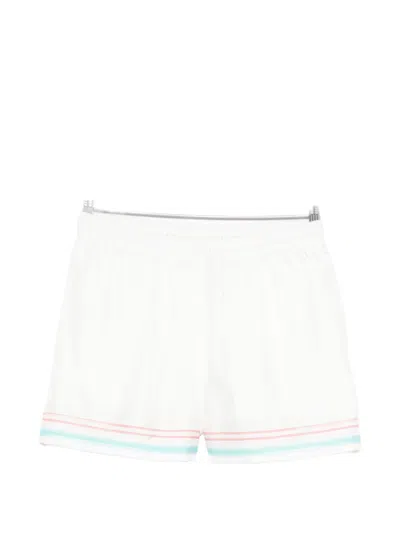 Casablanca Striped-trim Shorts In Multi