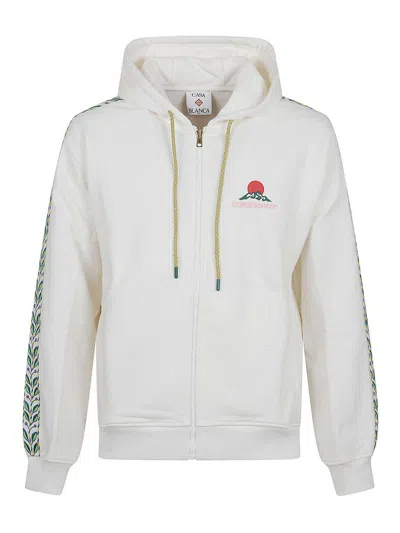 CASABLANCA SUDADERA - BLANCO
