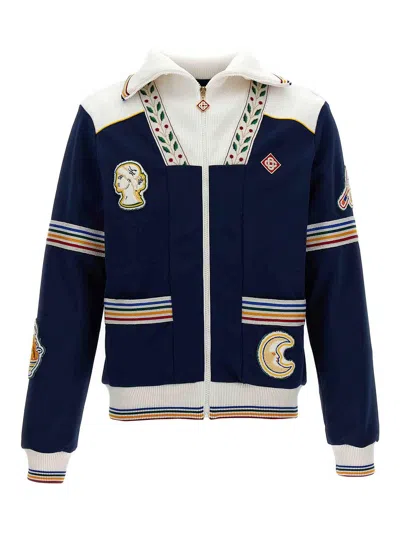 CASABLANCA MENS VARSITY SWEATSHIRT