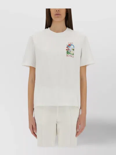 CASABLANCA "SUNNY DAYS" GRAPHIC PRINT T-SHIRT