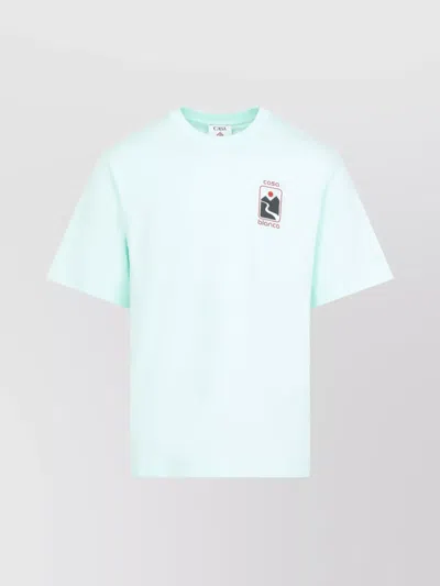 CASABLANCA SUNSET VALLEY GRAPHIC PRINT T-SHIRT
