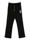 Casablanca Men "sunset Valley" Rubber Patch Open Hem Jogger