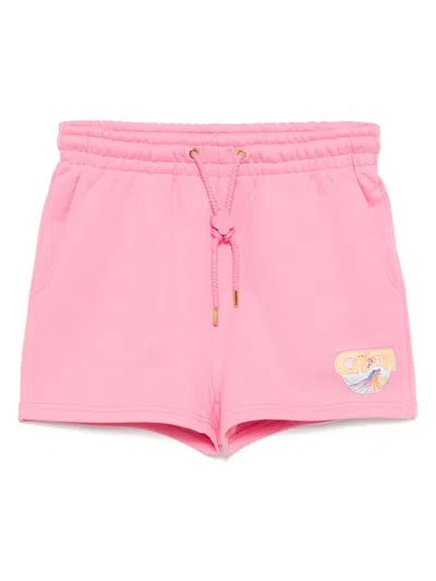 Casablanca Surf-printed Shorts In Pink