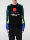 Casablanca Crewneck Merino Wool Jumper In Green